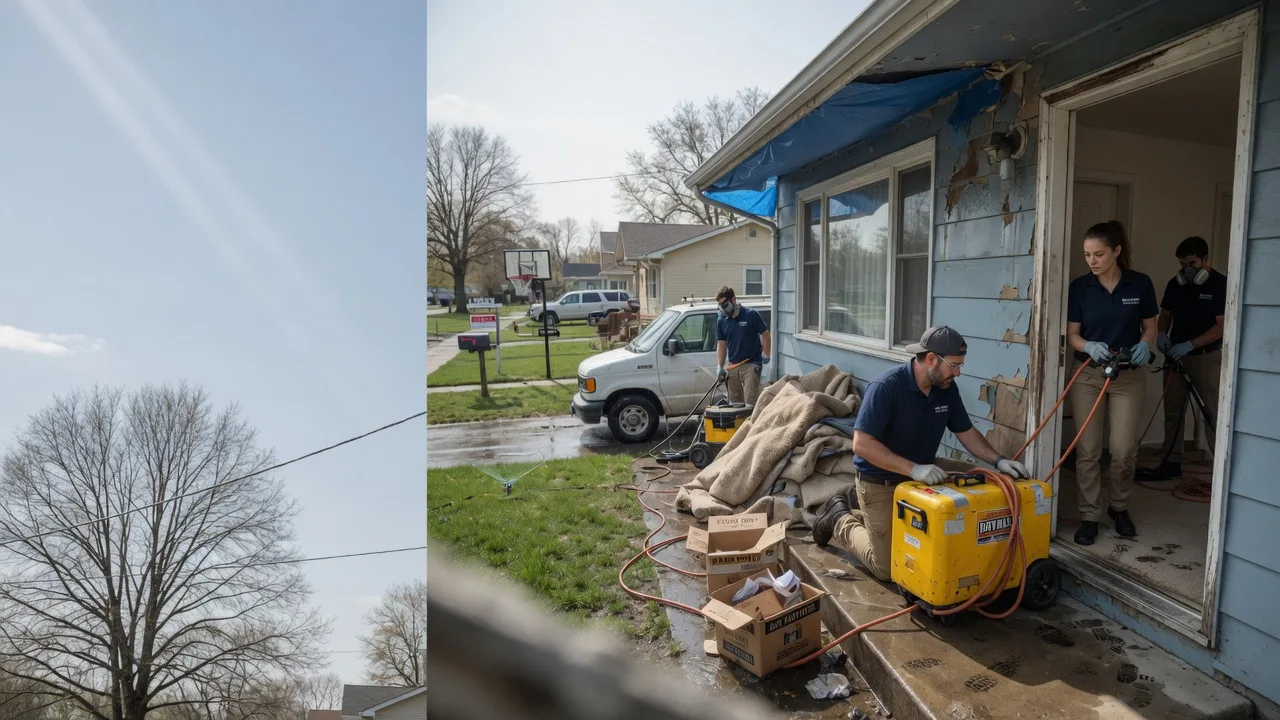 Basement Flood Cleanup in Leiter, WY near me